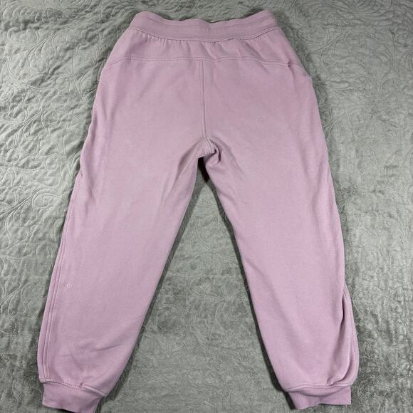 Lululemon Womens Scuba Joggers Size 8 Pink Lounge Cozy Drawstring. - Picture 2 of 7